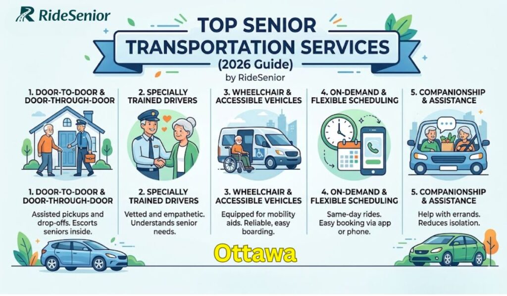 Top Senior Transportation Services in Ottawa (2026 Guide)